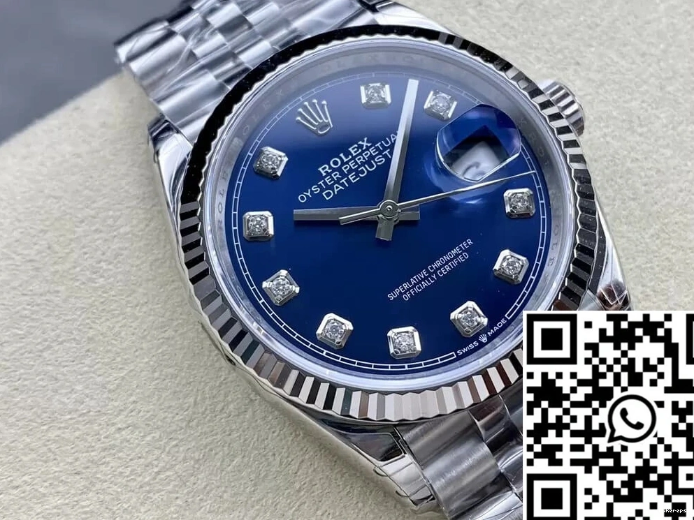 36MM Stainless Steel Datejust Rolex Factory M126234-0037 VS 0307